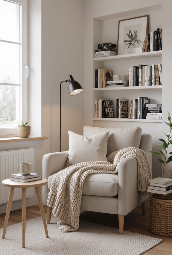 window alcove reading nook