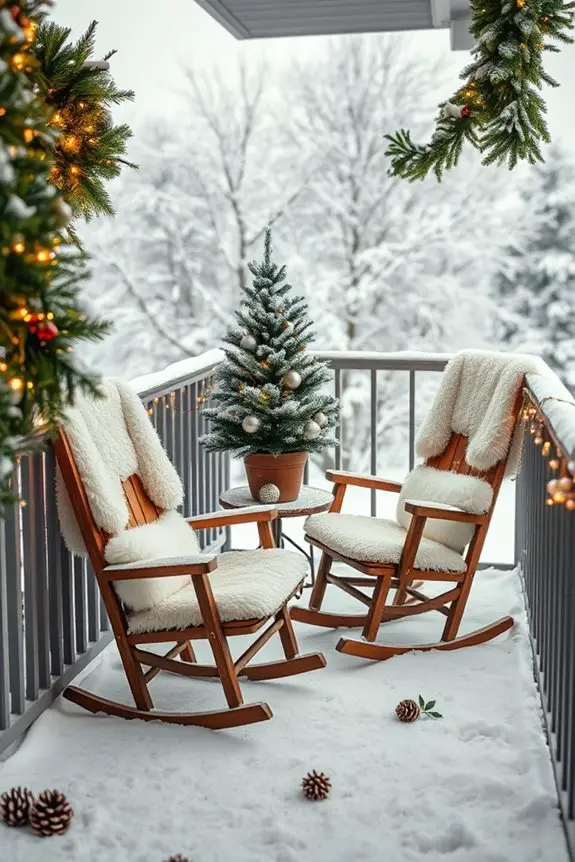 winter balcony transformation ideas