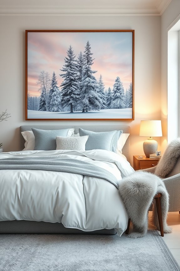 winter themed wall art