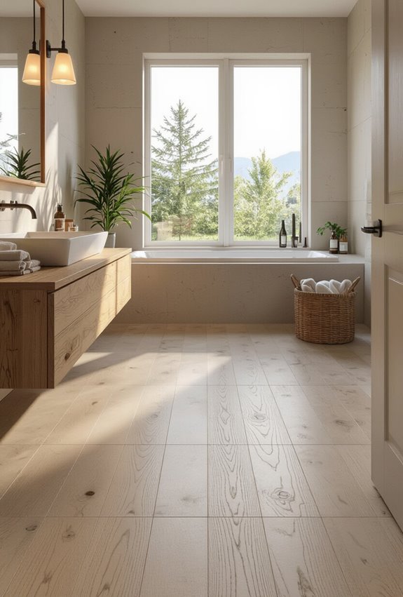 wood like stamped concrete durability