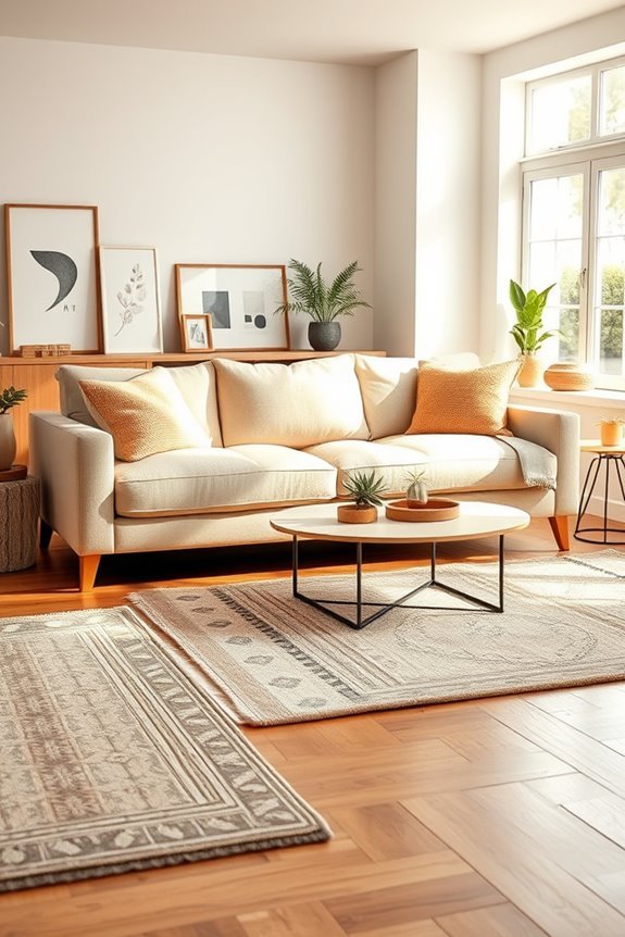 wool blend rugs enhance comfort