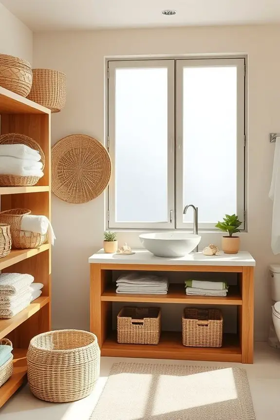 woven baskets for organization