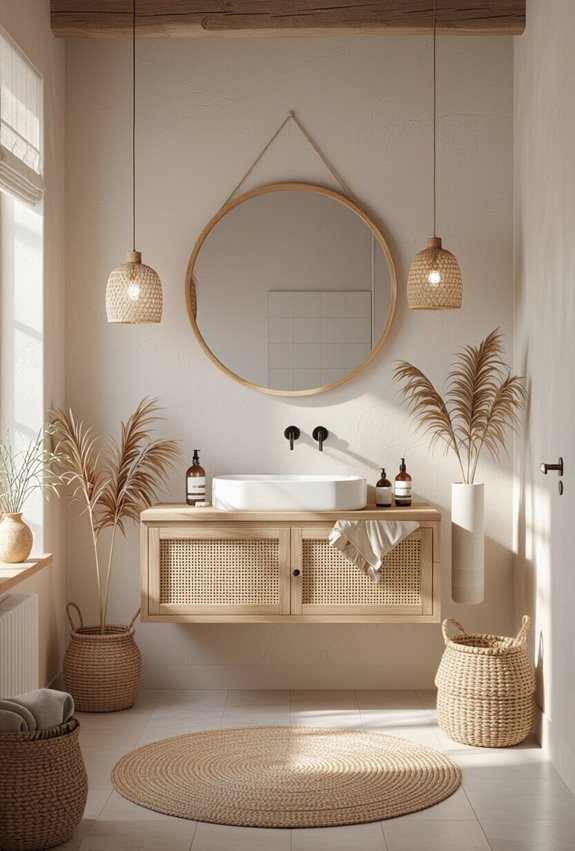woven textures for boho