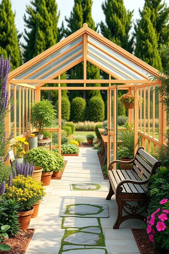 year round greenhouse gardening sanctuary