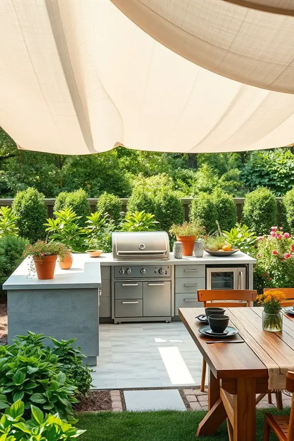 year round outdoor cooking protection