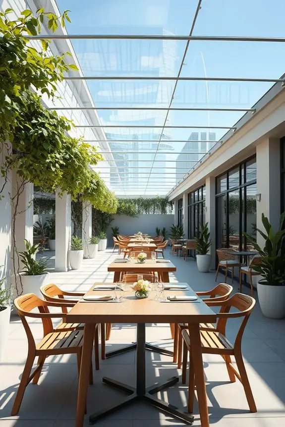 year round outdoor dining solution