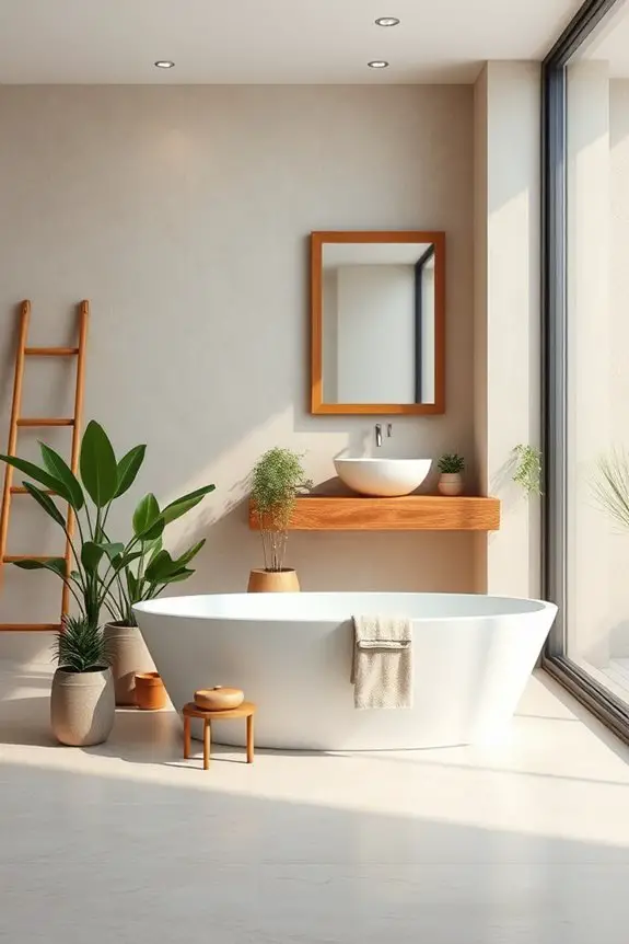 zen bathroom design elements