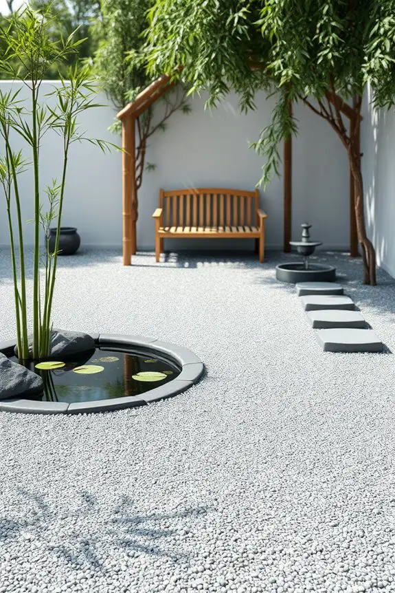zen garden serenity design