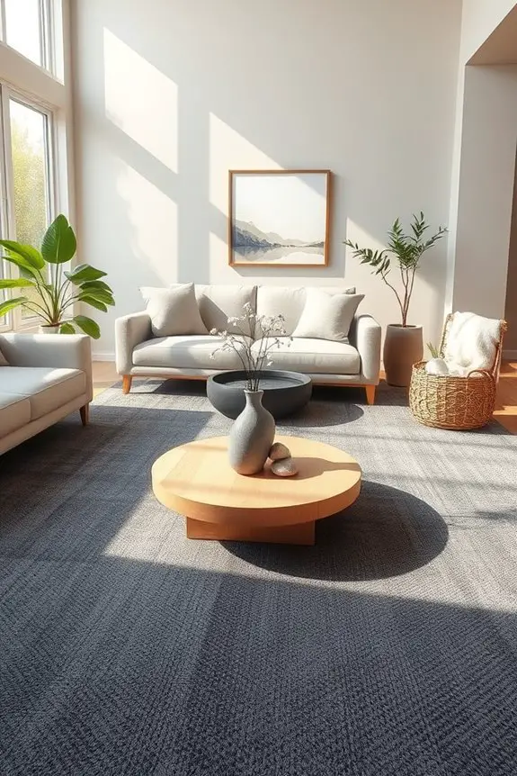 zen living room transformation